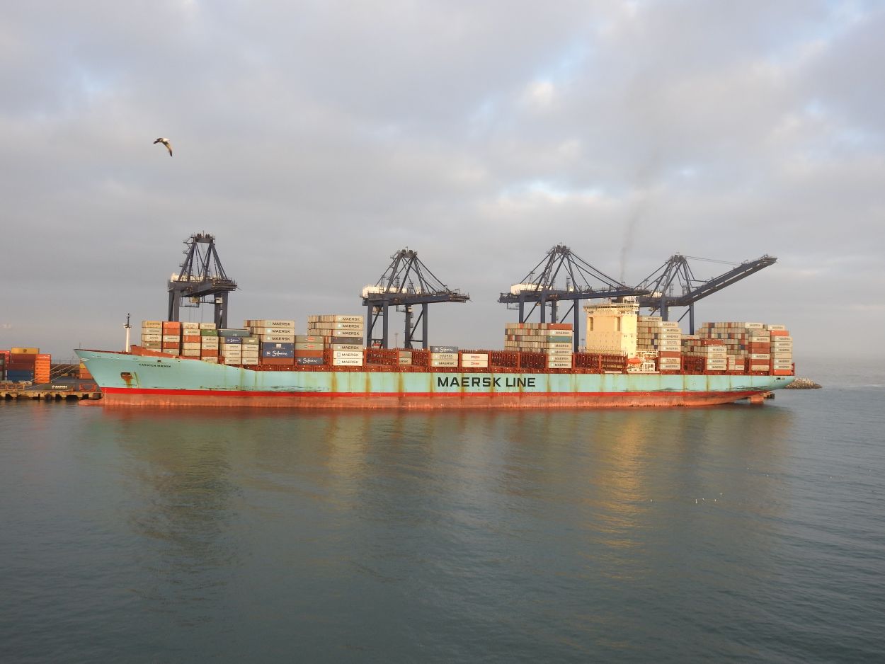 Containerskibe og livet ombord