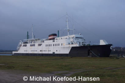 Besøg på M/F Broen i Halsskov Færgehavn
